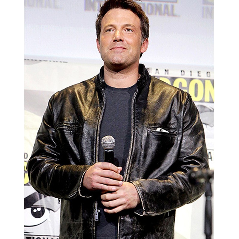 Ben Affleck Comic Con San Diego Leather Jacket CLJ