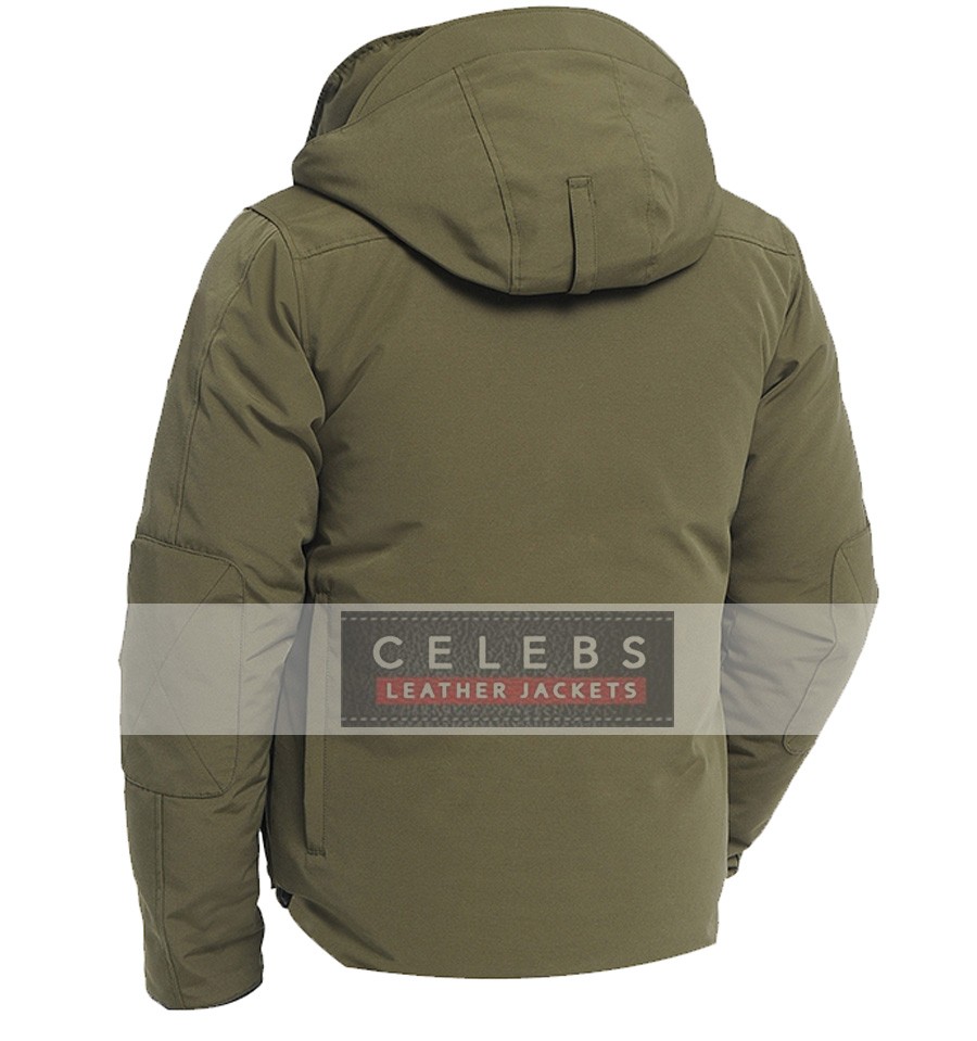 Military Inspired Green Winter Coat Jacket