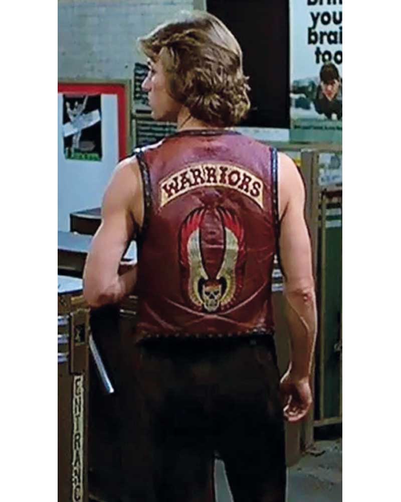 The Warriors James Remar Ajax Replica Costume Leather Vest