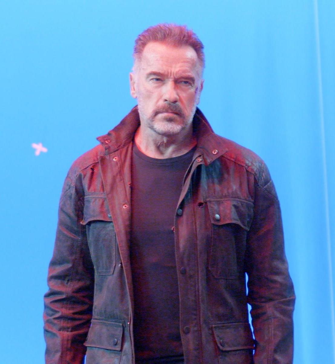 Terminator Dark Fate Black Leather Jacket CLJ - Main Image