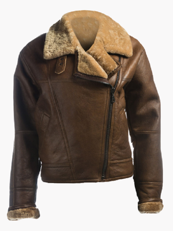 Women Winter Shearling Leather Jacket | CLJ