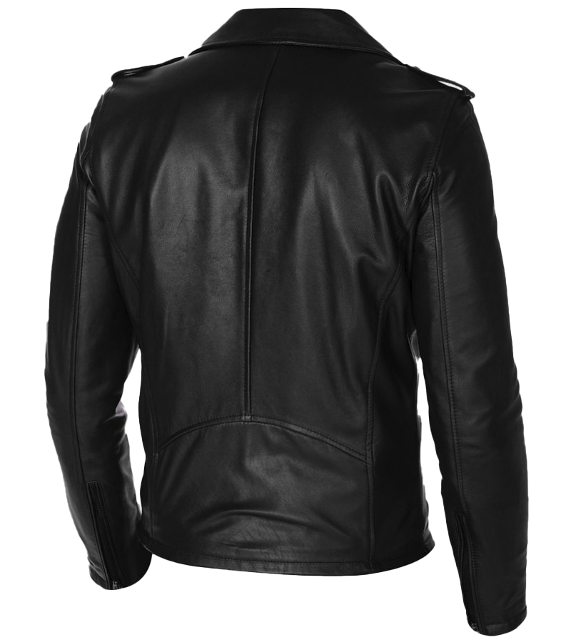 Mens Black Motorcycle Leather Jacket | Clearance Sale