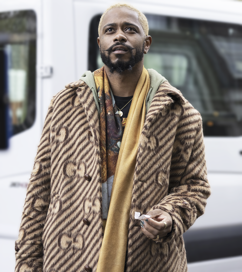 Atlanta TV Series LaKeith Stanfield Darius Fur Coat
