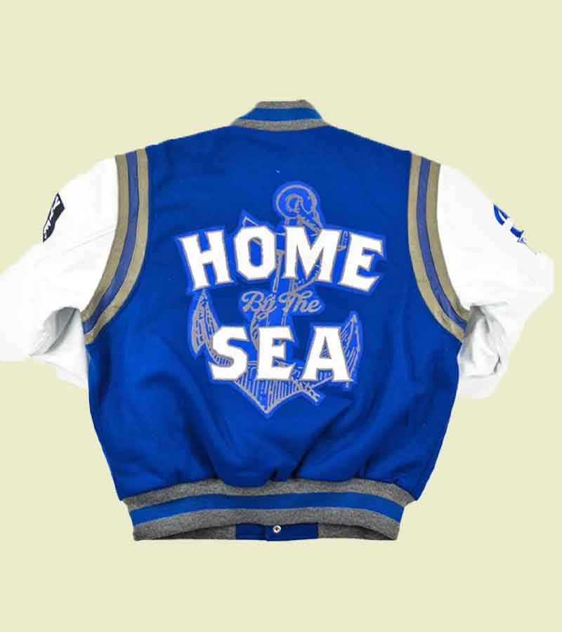 Hampton University Motto 2.0 Varsity Blue Jacket