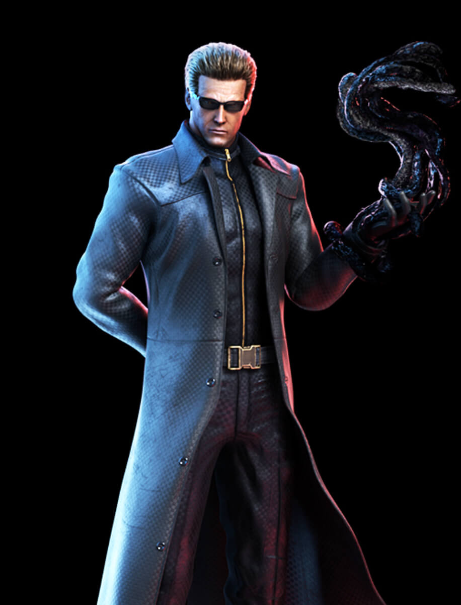 Resident Evil 5 Albert Wesker Costume Leather Coat