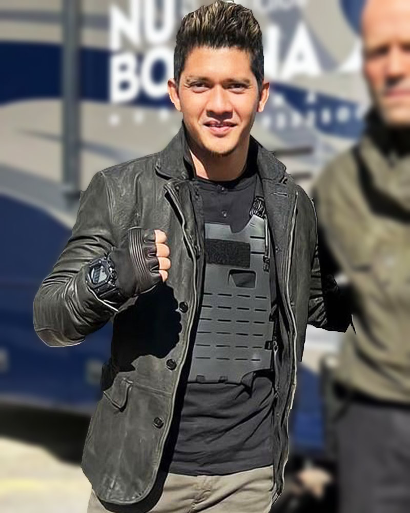 The Expendables 4 Iko Black Jacket Leather 2023 Uwais