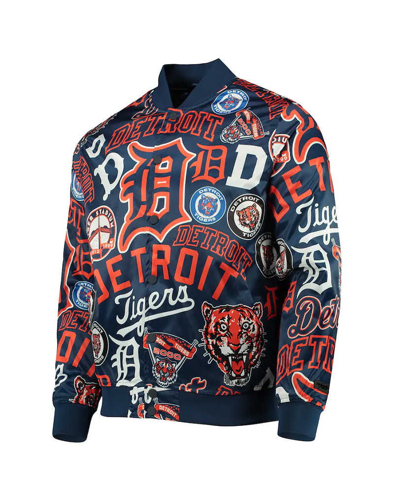 Mens Pro Standard Detroit Tigers All Print Jacket