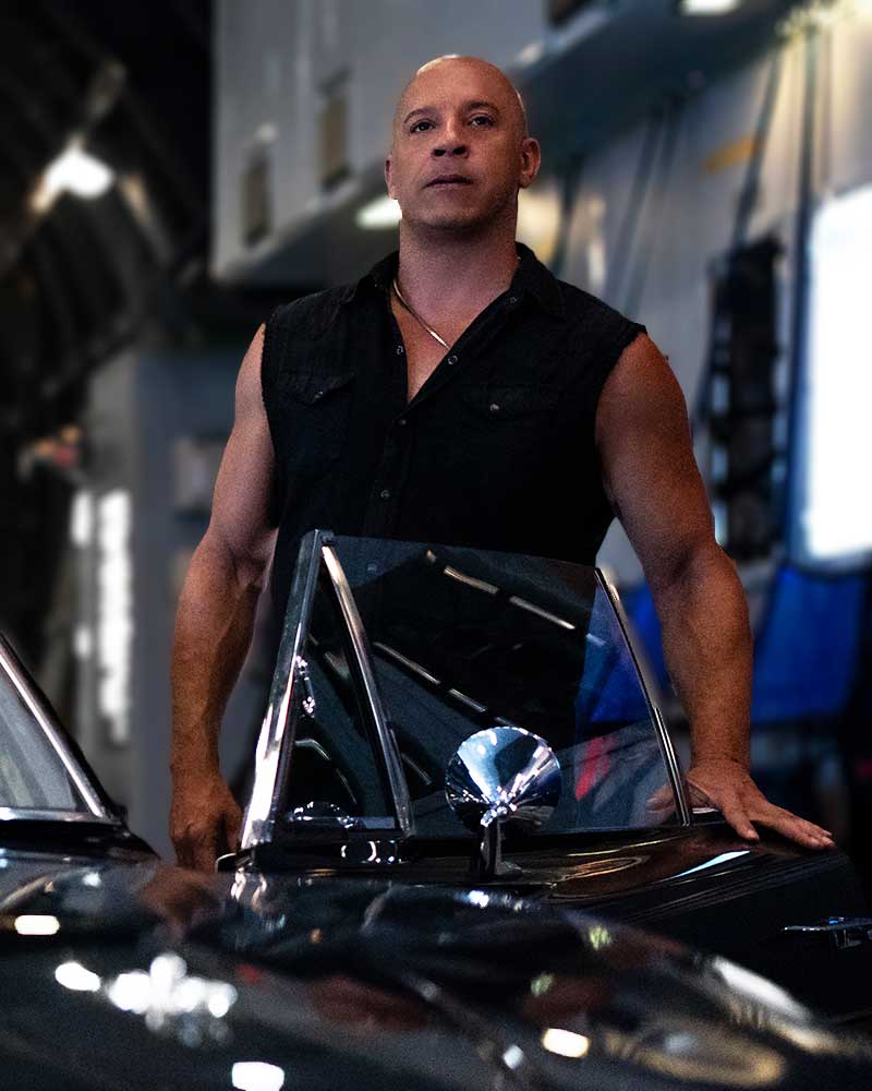 Fast X Movie 2023 Vin Diesel Black Vest