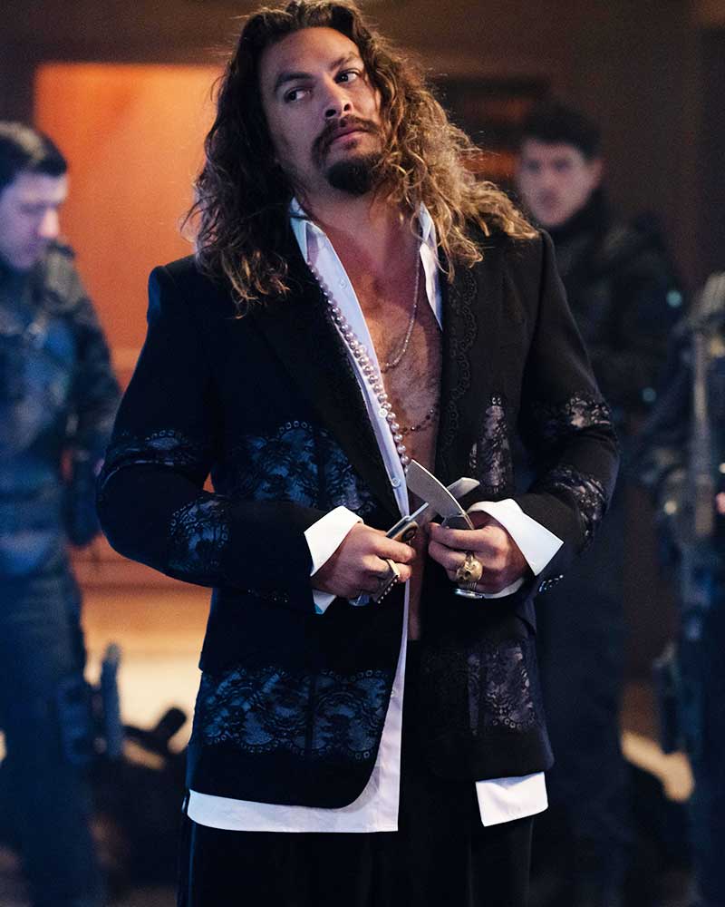 Fast X 2023 Jason Momoa Snakeskin Leather Jacket