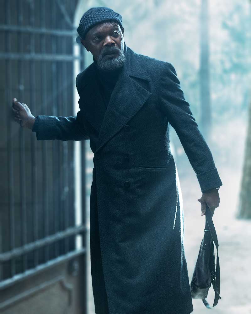 Secret Invasion 2023 Samuel L. Jackson Grey Wool Coat
