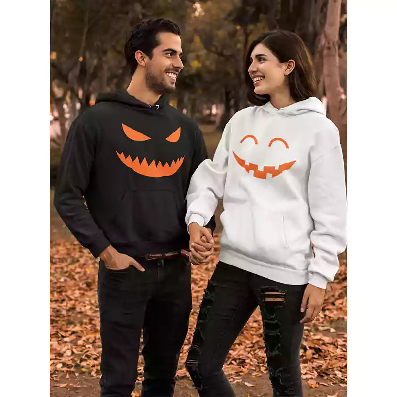 Halloween 2023 Couple Hoodie