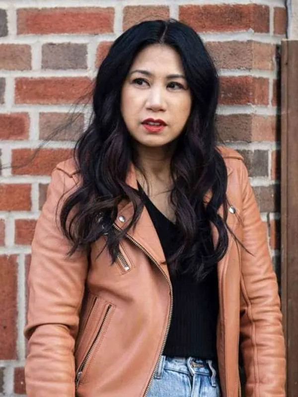 Liza Lapira The Equalizer Cropped Leather Jacket - New American Jackets