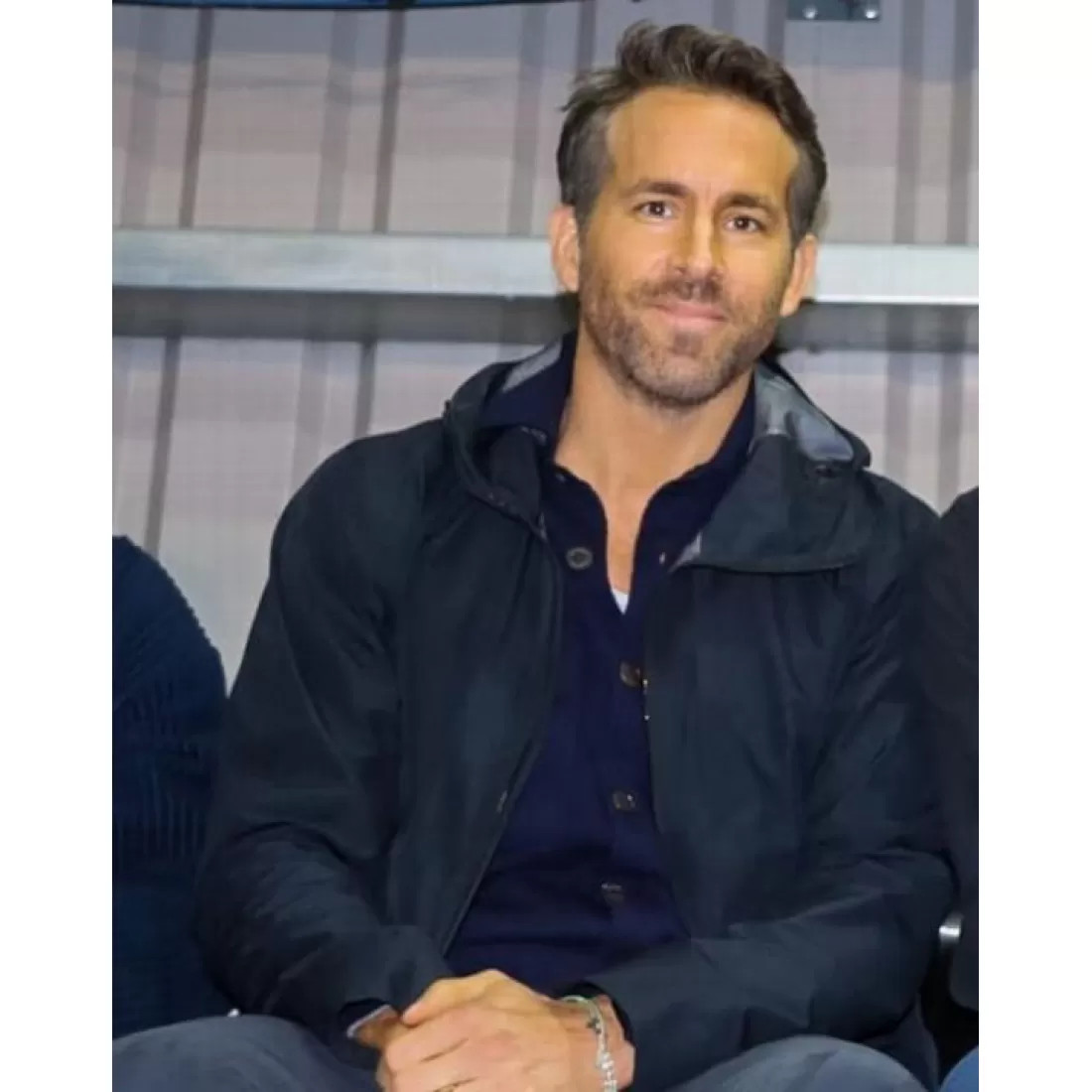 Ryan Reynolds Welcome to Wrexham Green Suede Leather Jacket