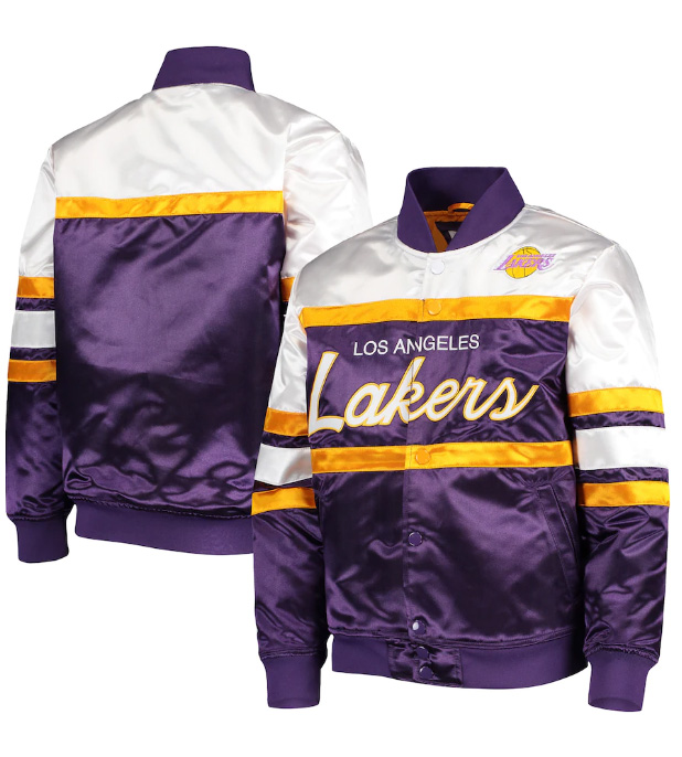 Vintage Los Angeles Lakers Leather Starter Jacket