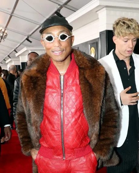 Grammys 2023 Pharell Williams Red Tracksuit - J4Jacket