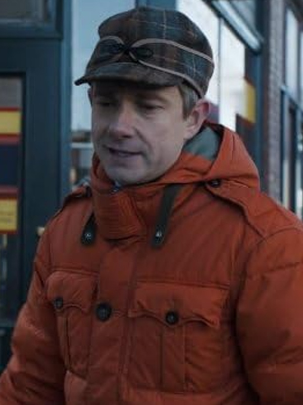 Lester Nygaard Fargo S01 Orange Jacket