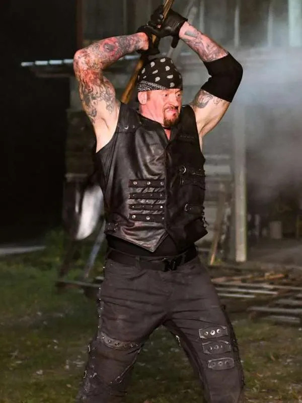 The Undertaker Boneyard Match Black Vest the-undertaker-boneyard-match-black-vest