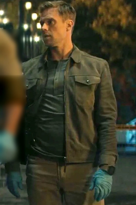 Reacher shaun sipos grey jacket