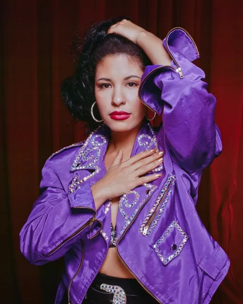 Selena Quintanilla Purple Jacket 