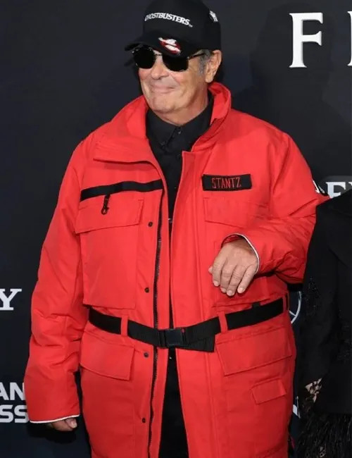 Ghostbusters Frozen Empire Dan Aykroyd Red Jacket