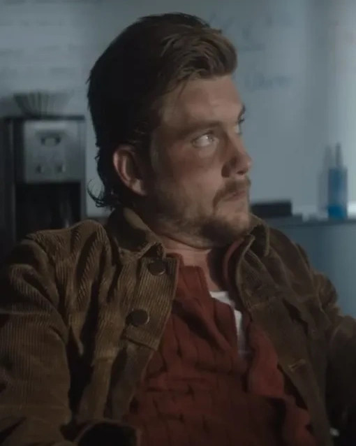 Jake Weary Rushed Jake Weary Trigger Warning 2024 Brown Jacket