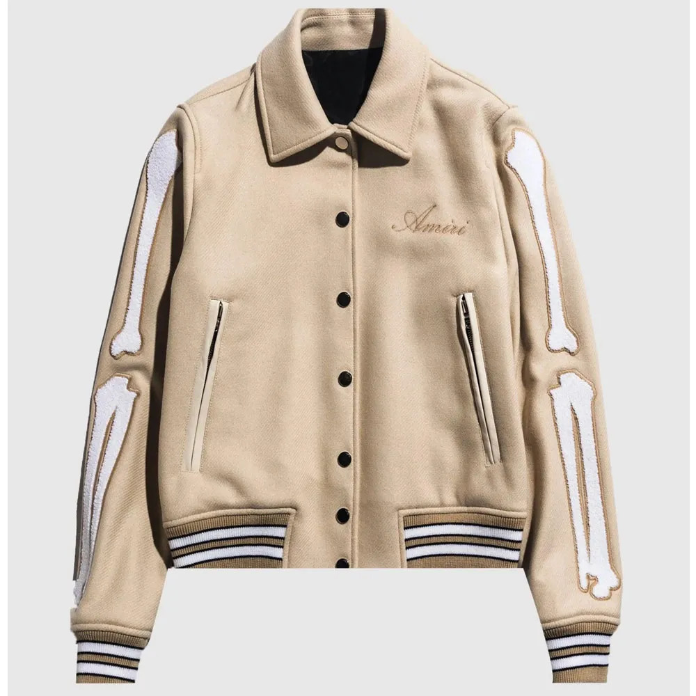 Amiri Bones Varsity Jacket