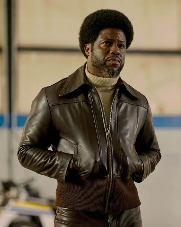 2024 Kevin Hart Leather Jacket Kevin Hart Fight Night 2024 Jacket