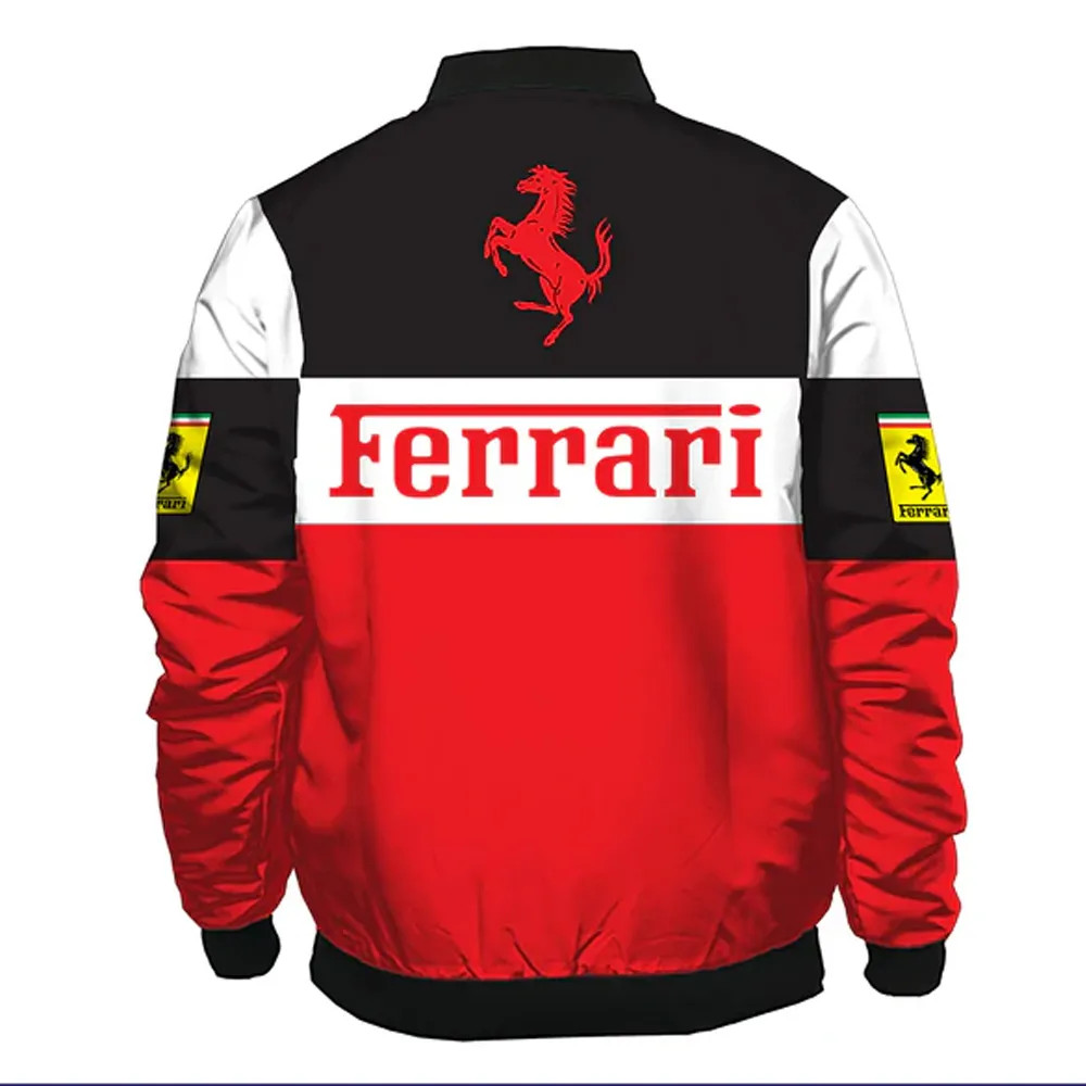 Ferrari F1 Bomber Racing Jacket - Main Image