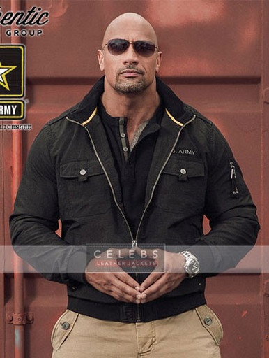The Rock Dwayne Johnson Jacket Celebrity Style