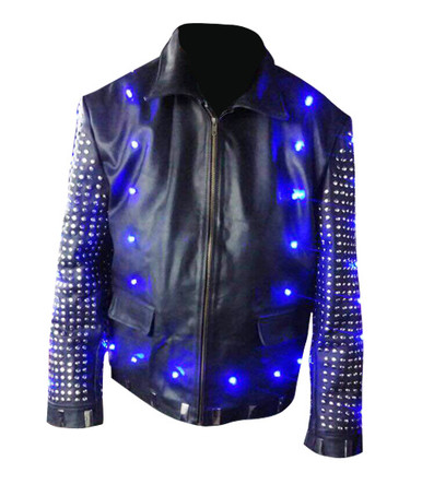 WWE Chris Jericho Light Up Y2J Leather Jacket | CLJ