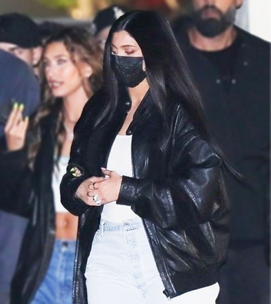 Kylie Jenner Coachella Valley Music and Arts Festival Jacket