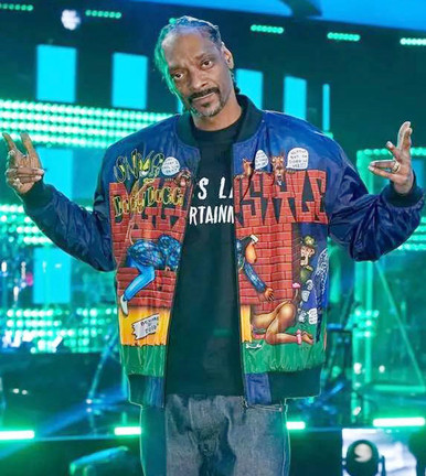 Snoop Dogg Doggystyle Bomber Style Sports Jacket For Men