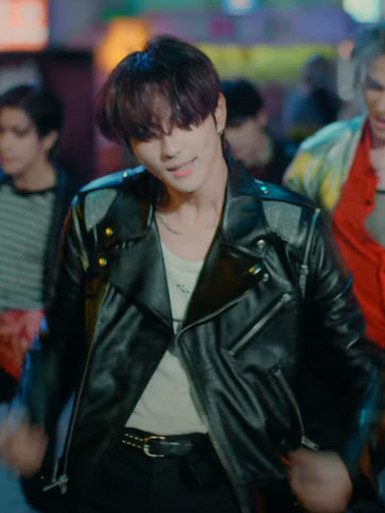 Jungwon Enhypen Sweet Venom Black Jacket