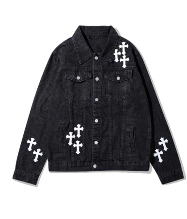 ミュージシャン HEARTS DENIM JACKET /HYSFORM Chrome Hearts Denim Jacket