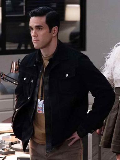 Ryan-James Hatanaka Criminal Minds S17 Suede Jacket