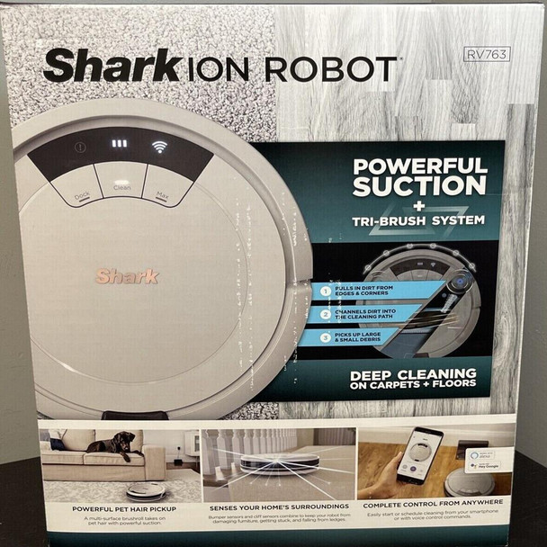 (USED) Shark ION RV763 Robot Vacuum Cleaner
