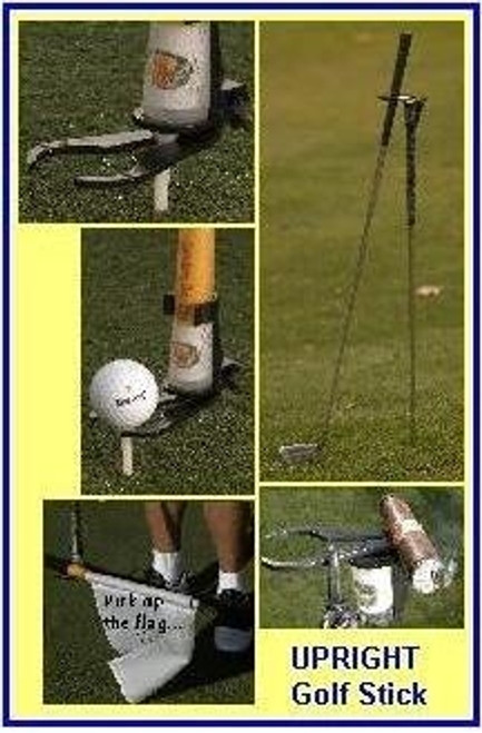 Upright Golf Stick - World's Best Teeing Device