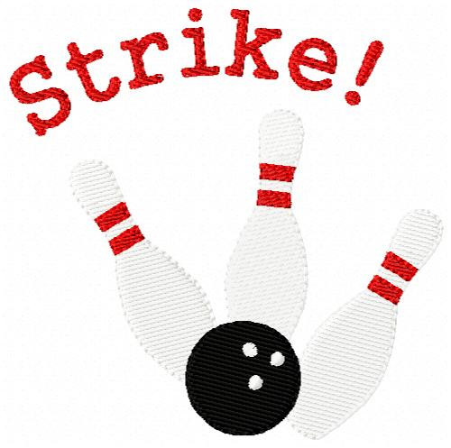 Bowling Strike Joyful Stitches