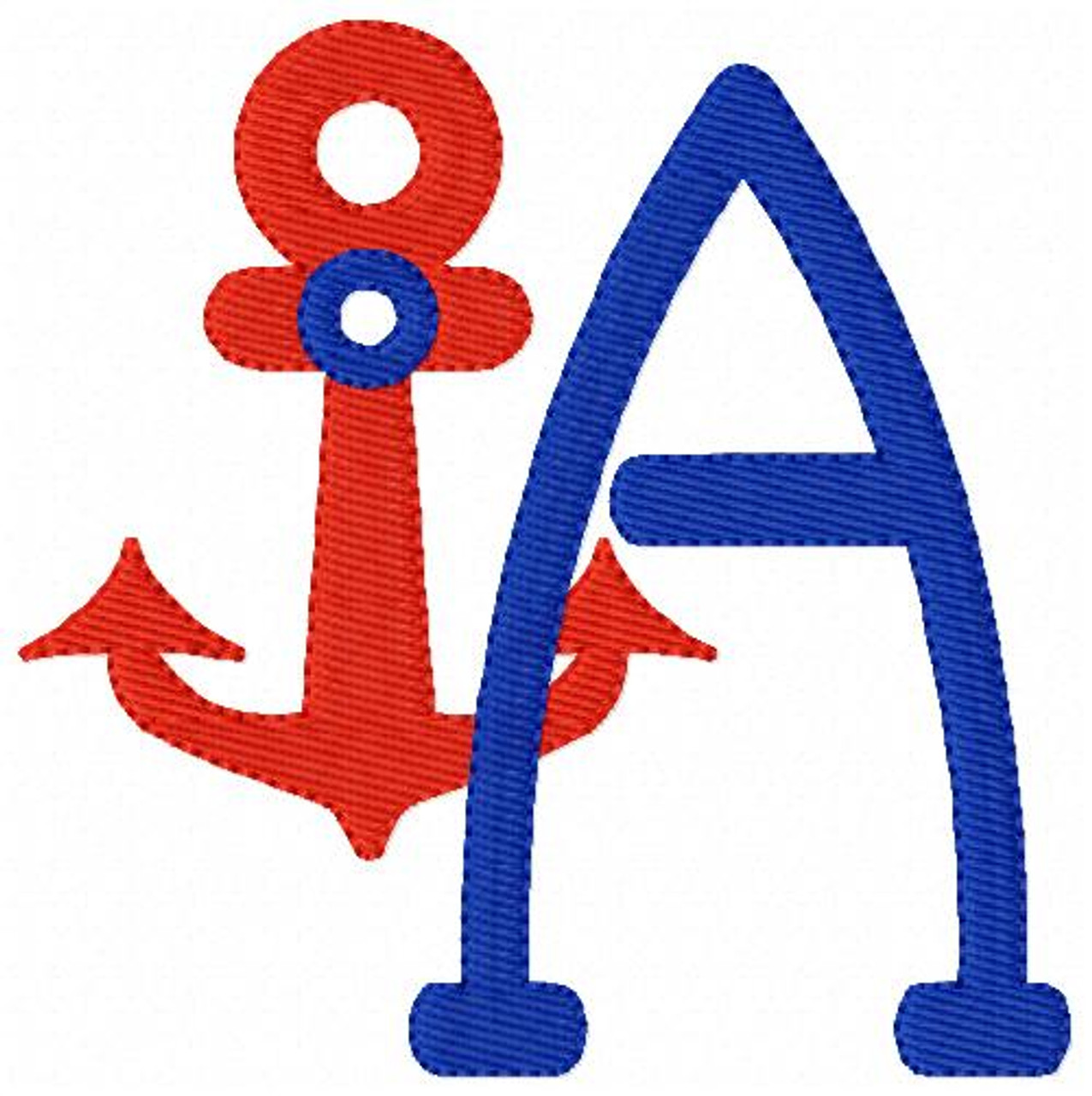 Alphabet Letters, Anchors Away! - MonogramCrafty