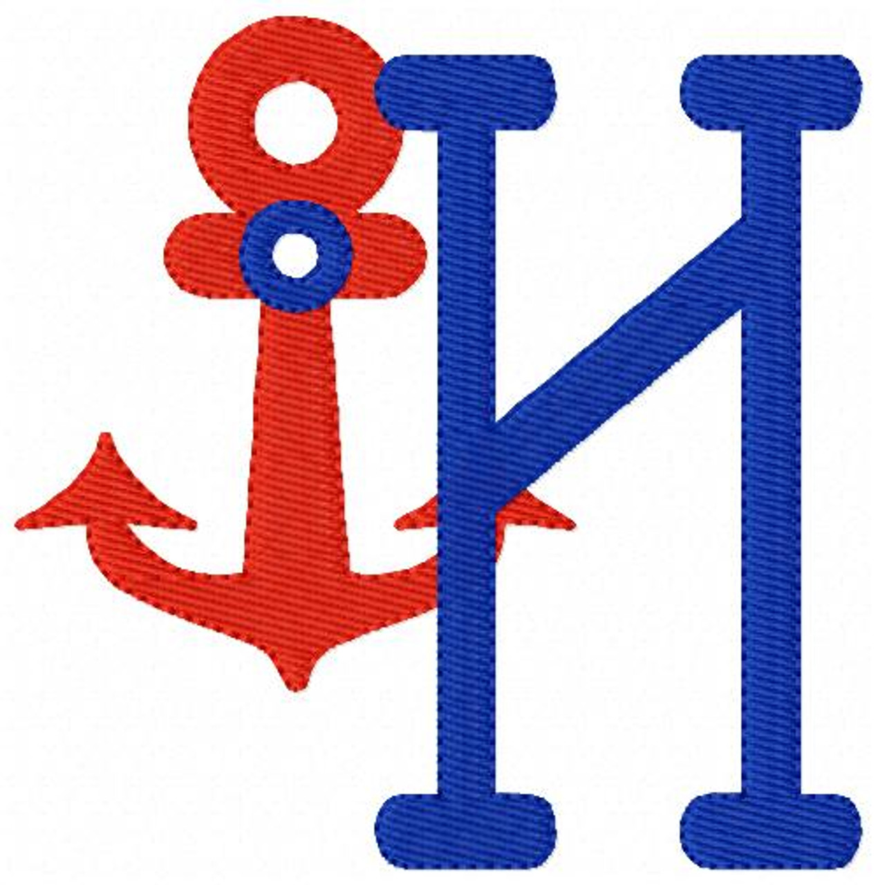 Alphabet Letters, Anchors Away! - MonogramCrafty