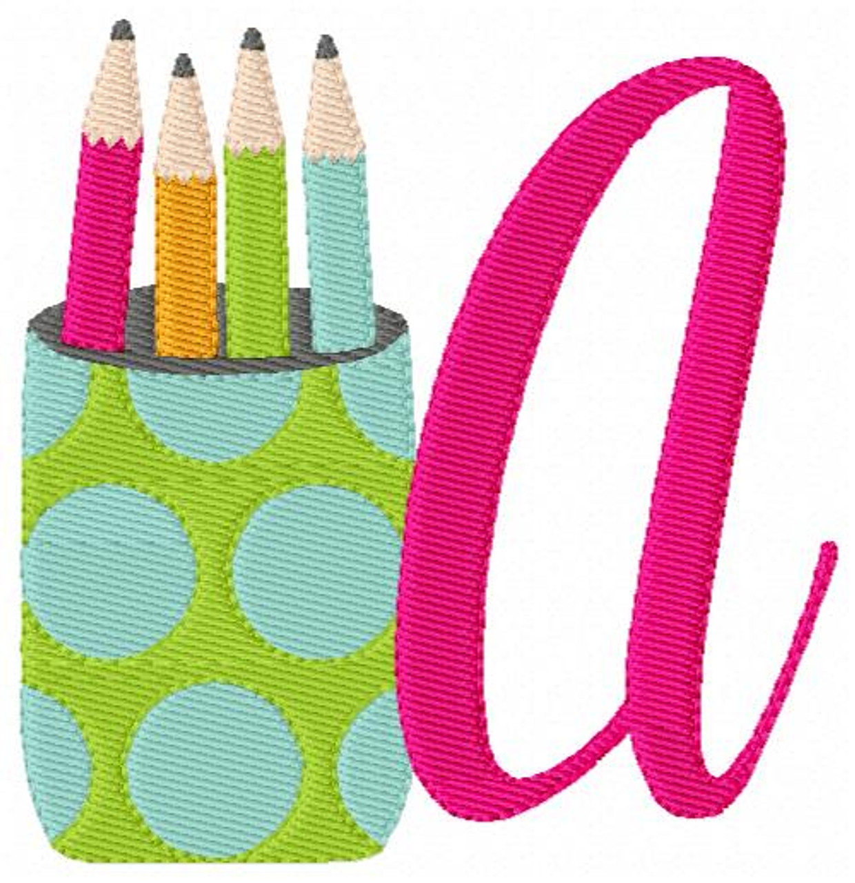 Pencil Case Monogram - 