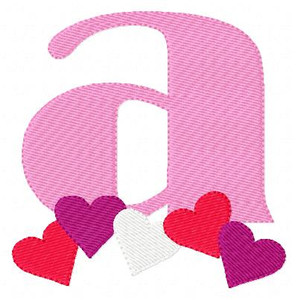 My Sweetheart Valentine Monogram Set