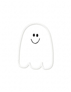 Happy Ghost Applique