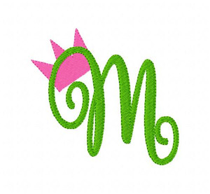 Princess Crown Monogram Set Princess Crown Monogram Set
