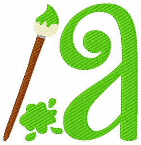 Painting Art Monogram Set Painting Art Monogram Set