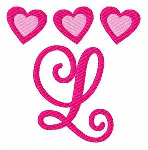 Valentine Heart Monogram Set Valentine Heart Monogram Set