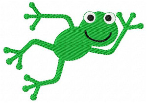 Frog Machine Embroidery Design Frog Machine Embroidery Design