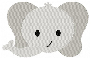 Elephant Zoo Animal Safari Embroidery Design Elephant Zoo Animal Safari Embroidery Design