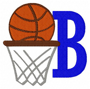 Basketball Machine Embroidery Monogram Designs Font set Basketball Machine Embroidery Monogram Designs Font set