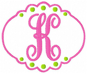 Just Girly Monogram Set Just Girly Monogram Set